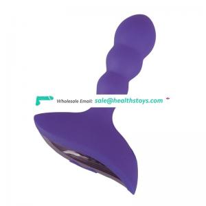 10 Powerful Vibration Patterns Anal Rotating Vibrator, Rechargeable Butt Plug Used as Prostate Massager