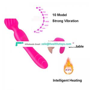 10 Vibration modes vibrator sex toy women  intelligent heating massage wand toy sex adult