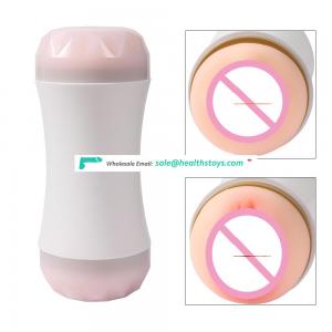 2 In 1 masturbator sex toy for men and pocket pussy