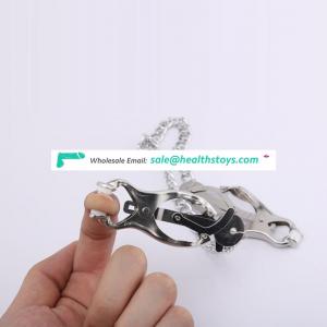 2019 New Nipple Clamps Vibrator Electric Nipple Clamps Sex Toys SM Nipple Clamp