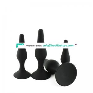4 Different Size Top Grade Medical Silicone Anal Plug