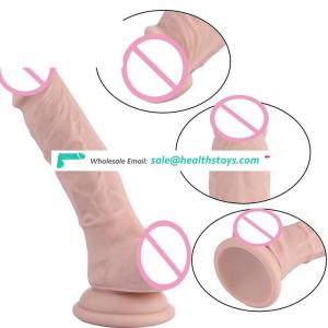 9.5 Inch Huge Dildo Size Silicone Realistic Cock with Strong Suction Cup