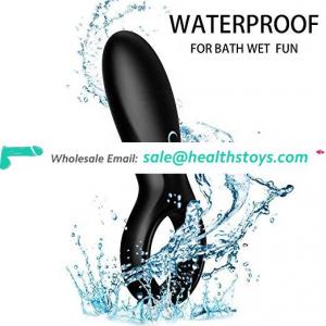 Adult Sex Toy Male Penis Delay Double  Ring Ejaculation Long Time Lasting Ring Silicone Double Vibrating Penis Cock Ring for Men