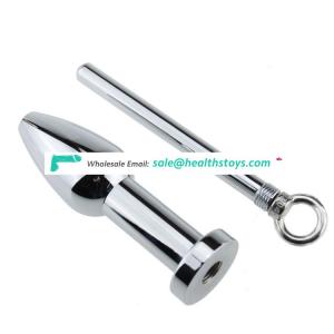 Aluminium Alloy With Pull-tab Sex Toy Anal Butt Plug for Adult Use