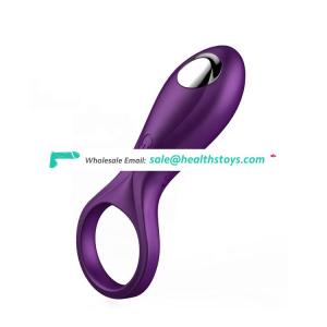 Best Sale Body-Safe Silicone Penis Vibrating Machine For Man Masturbate Wholesale Cock Ring