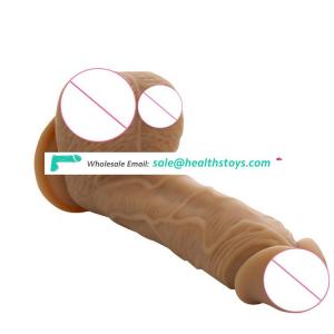 Best Selling Body-Safe Silicone Waterproof Female Super Soft Vagina Suction Sex Big Dildo