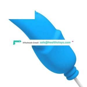 Blue Waves-Oral Silicone Material Heating Double Vibrating Egg