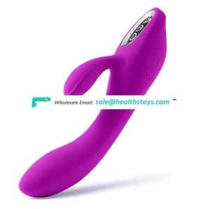 Buy best G-spot rabbit vibrator 5.5 inches artificial  penis IPX-6 sex toy with heat function for women online