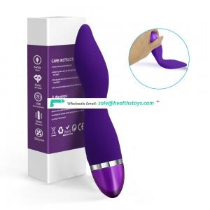 CE ROHS strapless purple long thin vibrator dildo for lesbian