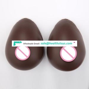 China Famous Black Silicone Crossdressing Breast Forms for Crossdresser