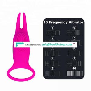 Clearance recharge medical silicon USB vulva vibrator toys for female masturbation machine