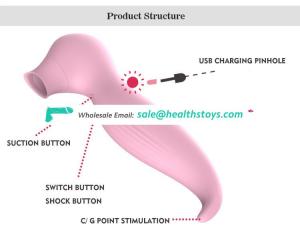 Clitoral Sucking Toy Oral Tongue Simulator Vibration Wand Clitoris Stimulation for Women Clit Sucker for Adult Couples