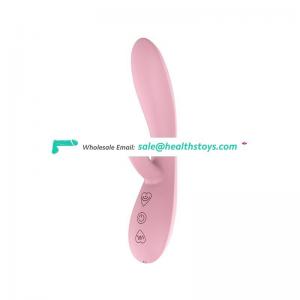 Clitoris Stimulation 12-Frequency Vibration Mode Silicone Vagina Vibrating Adult Sex Toy for Couples