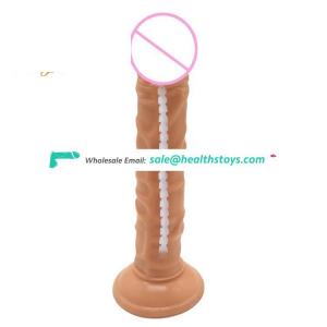 Free Sample 250mm * 40mm 325g Simulation Penis Women Sex Toys Dildo