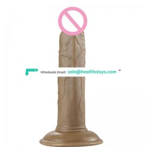 High quality   waterproof Toy Soft Silicone penis   Massage for Women