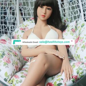 High quality and cheap Hot girl lifelike sex doll real skin feeling 140 cm full body silicone love doll for men