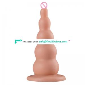 Hot  artificial screw penis  medical silicone sexy toys for spouse