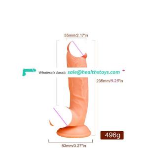 Hot Products Toys Sex Adult  Artificial Penis Super Soft for Women Realistic Dildo with Suction Cup
