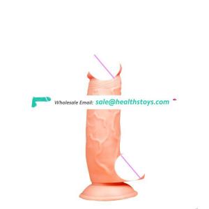 Hot Products Toys Sex Adult  Artificial Penis Super Soft for Women Realistic Dildo with Suction Cup