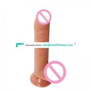 Hot selling sex toy liquid silicone giant dildo realistic penis  for women