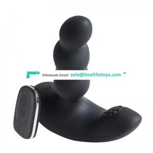 LEVETT Good Quality Silicone Prostate Massager Anal Vibrator Nitoc Soft Silicone Vibrating Butt Plug Anal Vibrator Prostate Mass