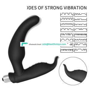 Levett Newest Design Butt Plug Vibrating Prostate Big Ass Fox Tail Plug  Anal Toy Prostate Massager