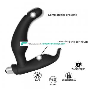 Levett Newest Design Butt Plug Vibrating Prostate Big Ass Fox Tail Plug  Anal Toy Prostate Massager