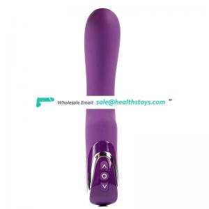 Magnetic rechargeable female sex toy g-spot vibrator