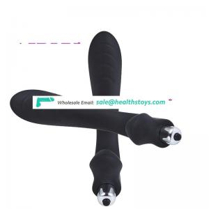 Male Prostate P spot Massager vibrating butt plug silicone toy for men anal toy simulator