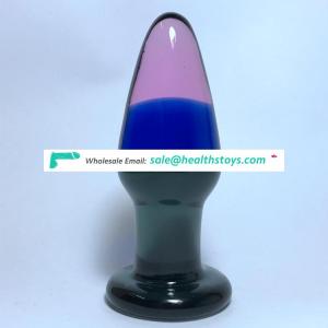 Masturbation anal glass rod Massage Stick Supplies female G-spot Female Adult sexy toys