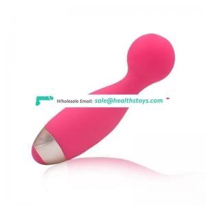 Multi speed sex toy women vibrator silicone clitoris stimulation magic wand back massager