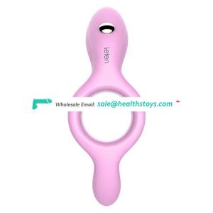 New Latex Silicone Material Male Penis Using Pink Cock Ring