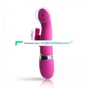 Rechargeable Dildo- Adult Sex Toys Clitoris Stimulator for Women Rabbit Vibrator