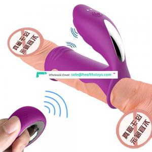 Rechargeable waterproof  sex toy man women wireless remote control vibrator for couple toys