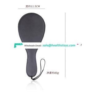 Sexy Pu Leather Hand Clap Beat Paddle Fun Adult Game ping pong pat Whip toy for sm game