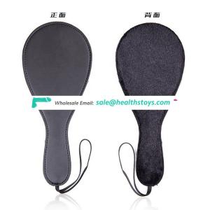 Sexy Pu Leather Hand Clap Beat Paddle Fun Adult Game ping pong pat Whip toy for sm game
