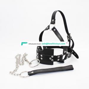 Sexy Ball Gag Collar Leash Sexy Ball Gag Collar Leash