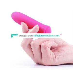 Wholesale Mini G Spot Vibrating Bullet Rechargeable Massager Electric Sex Machine For Female