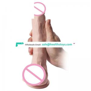 XISE realistic dildo sex toy silicone rubber penis for women custom product and packaging is available