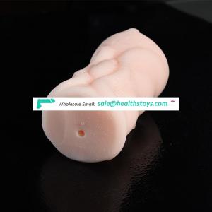 amazing TPE sex toys male masturbator with deep throat
