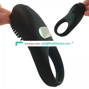 factory Wholesale hot selling Cheap Soft Man vibrating Penis Cock Ring