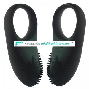 factory Wholesale hot selling Cheap Soft Man vibrating Penis Cock Ring