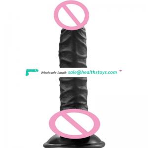 hot selling silicone dildo with suction strong realistic skin touch male sex toys for women