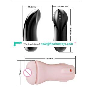 real feeling TPE artificial girl vibrating vagina sex toy for man