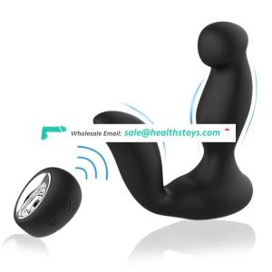 remote female women use anal vagina sexy toy double head prostate massage vibrator man