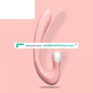 2018 Best Gifts Artificial Heated Silicone Sex Toy Penis Vibrator in Vagina