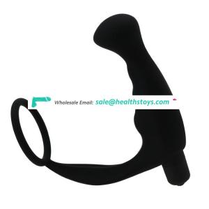2018 Electric silicone vibrating prostate massager male sex toys vibrator massager