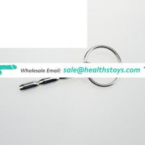 2018 Male Stainless Steel Mushroom Head Catheter Urethral Sounding Stretching Stimulate Bead Dilator Penis Plug Adult Sex Toy