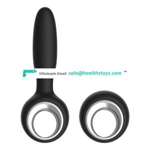 2018 newest waterproof ultra soft silicone anal plug sex toy for male prostate massage