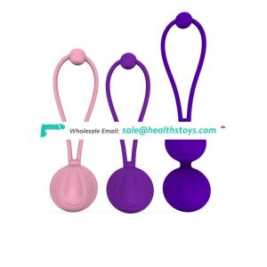 3 pcs ben wa balls weighted silicone kegel ball for women pelvic floor vagina restore